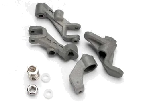 Traxxas Steering bellcranks/ servo saver/ servo saver spring/ steering support/ 4x7x2.5 PB (4)/ 5x0.8mm NL (1) — image 2 of 3