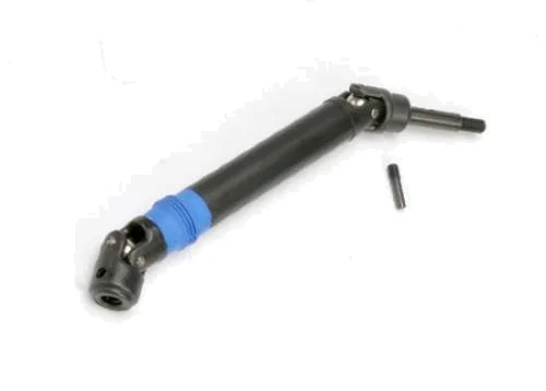 Traxxas Driveshaft assembly (1) left or right (fully assembled ready to install)/ M3/12.5mm yoke pin (1) &mdash; image 2 of 3