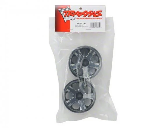 Traxxas All Star Black Chrome Wheels - 2.8 Inch Diameter - Bearing Fit — image 3 of 3