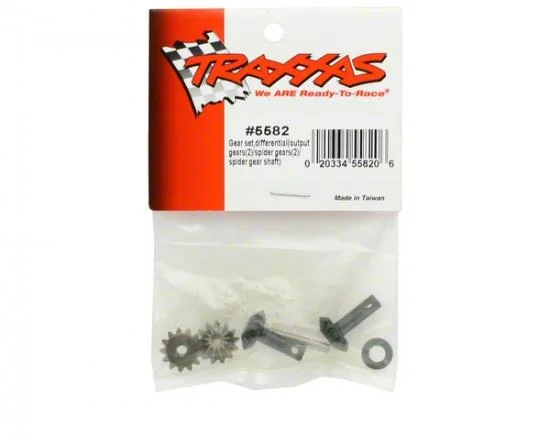 Traxxas Gear set differential (output gears (2)/ spider gears (2)/ spider gear shaft) &mdash; image 2 of 2