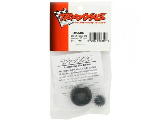 Traxxas Gear set two-speed (2nd speed gear 29T/ input gear 17T steel) — image 3 of 3