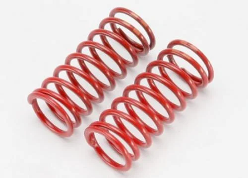 Traxxas Spring Shock (red) (long) (GTR) (5.4 rate double orange stripe) (1 pair) — image 2 of 3