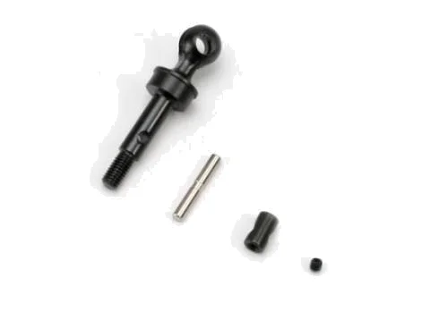 Traxxas Stub axle CV style (machined steel) (1)/ cross pin (1)/ drive pin (1) — image 2 of 3