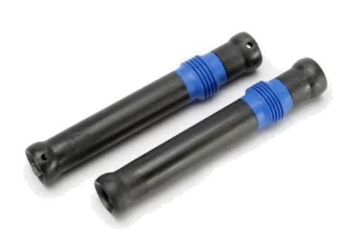 Traxxas Half shaft set short (plastic parts only) (internal splined half shaft/ external splined half shaft/ rubber boot) (assembled with glued boot) (2 assemblies) — image 2 of 3