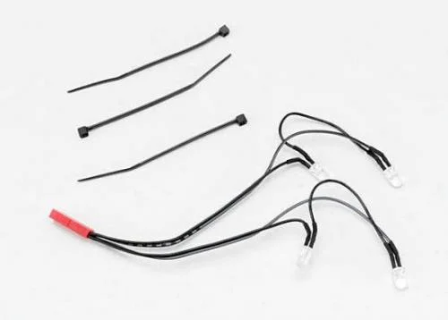 Traxxas LED lights front harness (4 clear lights) Summit — image 2 of 3