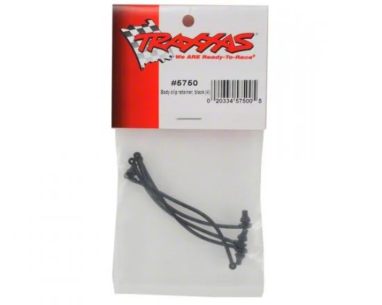 Traxxas Body Clip Rubber Retainers - Black (4) — image 3 of 3