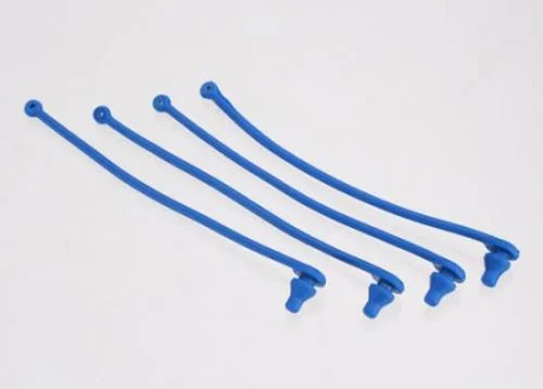 Traxxas Body clip retainer blue (4) — image 2 of 3