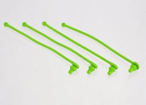 Traxxas Body clip retainer green (4) &mdash; image 2 of 3