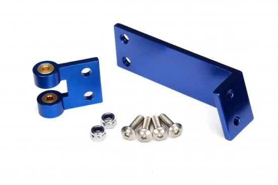 Traxxas Rudder mount/ rudder pivot/ 4x14mm BCS (stainless) (4)/ NL 4.0 (2) &mdash; image 2 of 2