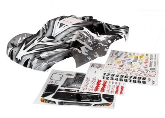Traxxas Body Slash 4X4 ProGraphix (Graphics are printed requires paint final color application)/ decal sheet — image 2 of 2