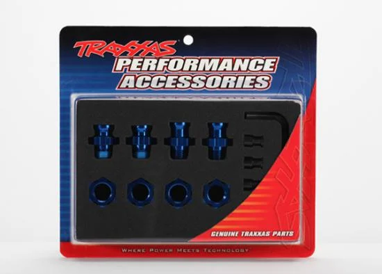 Traxxas Anodized Aluminium 17mm Hex Adapters ( 2WD ) — image 2 of 3