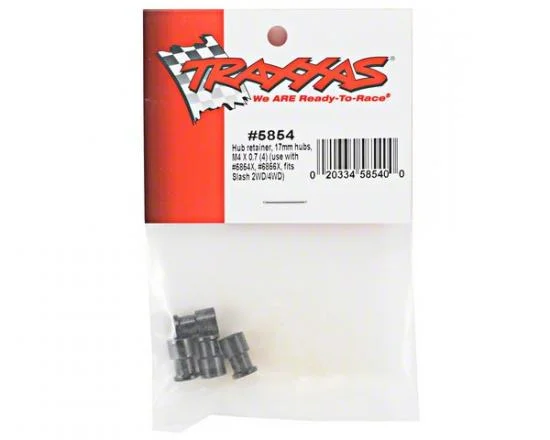 Traxxas Hub retainer 17mm hubs M4 X 0.7 (4) (use with 5853X 6856X 6469) — image 3 of 3