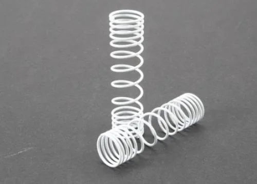 Traxxas Springs rear (white) (progressive rate) (2) &mdash; image 2 of 3