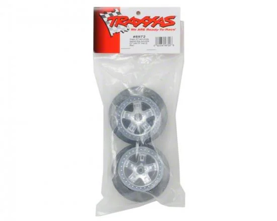 Traxxas Short Course Chrome SCT Wheels - Chrome Beadlock - 12mm Hex (2) — image 3 of 3
