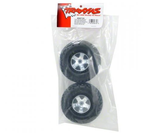 Traxxas SCT Short Course Tyres on SCT Chrome/Black Wheels - 12mm Hex (2) — image 3 of 3