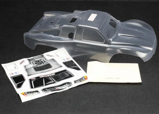 Traxxas Body Slayer Pro 4X4 (clear requires painting)/window masks/decal sheets — image 2 of 3