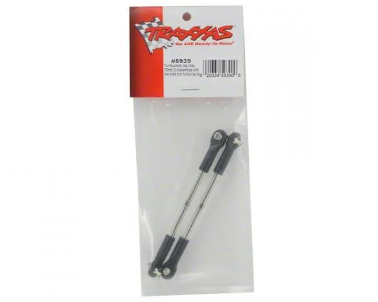 Traxxas Turnbuckles toe links 72mm (2) (assembled with rod ends and hollow balls) — image 3 of 3