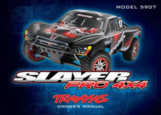 Traxxas Owners manual Slayer Pro 4X4 — image 2 of 2