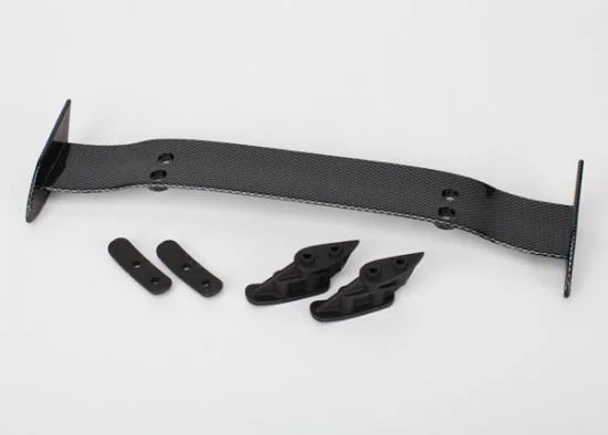 Traxxas Wing (exocarbon)/ wing mounts (2)/ washers (2) — image 2 of 3