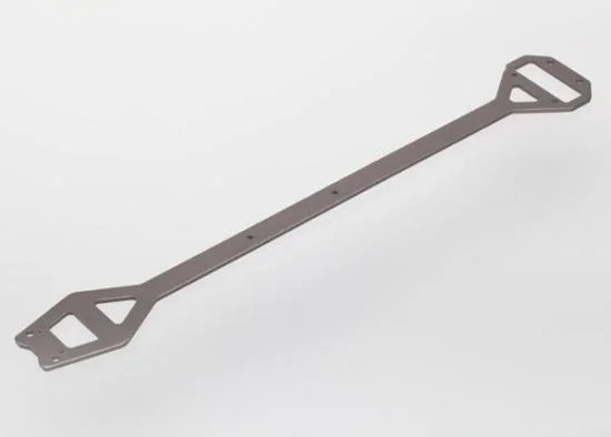 Traxxas Chassis brace 6061-T6 Aluminium (dark titanium anodized) — image 2 of 3