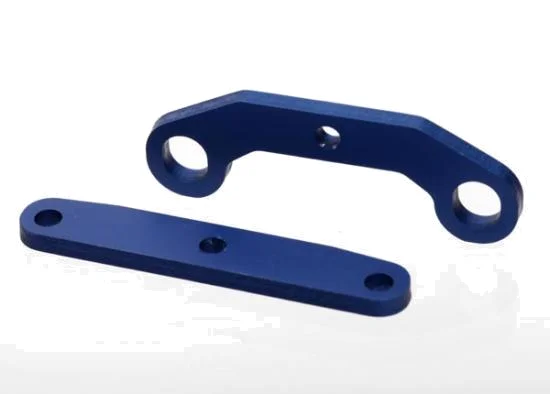 Traxxas Bulkhead tie bars front rear Aluminium (blue-anodized) — image 2 of 3
