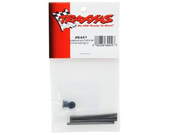 Traxxas Suspension pins font rear (4)/ tie bar bushings &mdash; image 3 of 3
