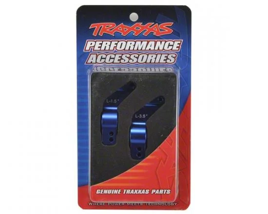 Traxxas Axle carriers rear 6061-T6 Aluminium left right (blue-anodized) — image 3 of 3
