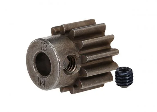 Traxxas Hardened Pinion Gear - 13T - 1 Mod Pitch - 5mm Bore (Compatible With Steel Spurs) &mdash; image 2 of 2