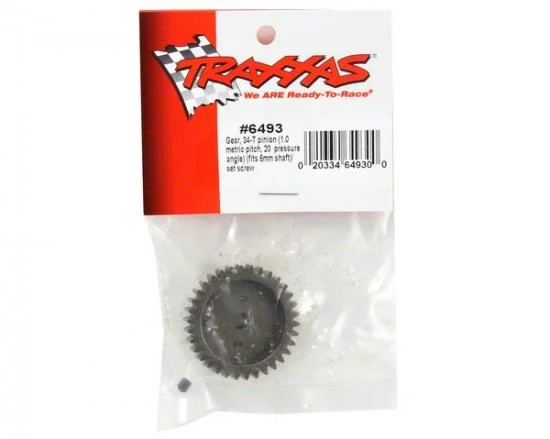 Traxxas Pinion Gear - 34T - 1 Mod Pitch - 5mm Bore &mdash; image 3 of 3