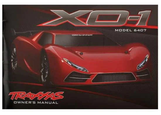 Traxxas Owners manual XO-1 &mdash; image 2 of 3