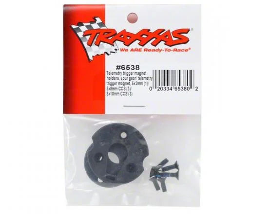Telemetry trigger magnet holders - spur gear/ magnet - 5x2mm ( — image 3 of 3