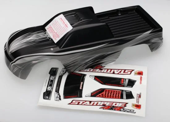 Traxxas Body Stampede 4X4 VXL ProGraphix (Graphics are printed requires paint final color application)/ decal sheet &mdash; image 2 of 4