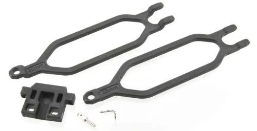 Traxxas Hold down battery (2)/ hold down retainer/ battery post/ angled body clip — image 2 of 3