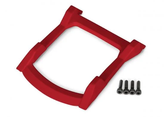 Traxxas Skid plate roof (body) (red)/ 3x12mm CS (4) — image 2 of 2