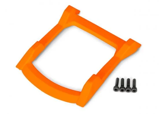 Traxxas Skid plate roof (body) (orange)/ 3x12 CS (4) &mdash; image 2 of 2