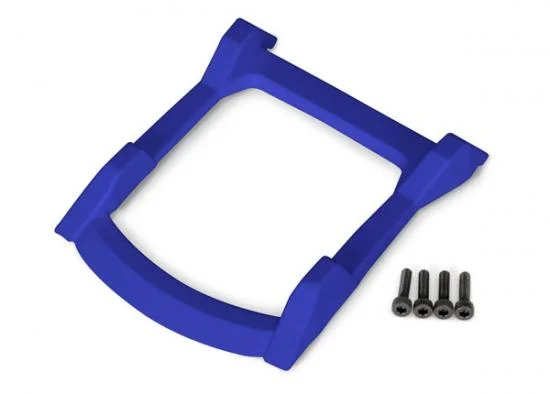 Traxxas Skid plate roof (body) (blue)/ 3x12mm CS (4) &mdash; image 2 of 2