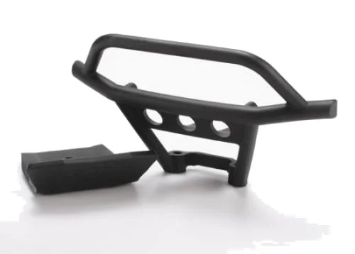 Traxxas Bumper front/ skidplate front (black) — image 2 of 3