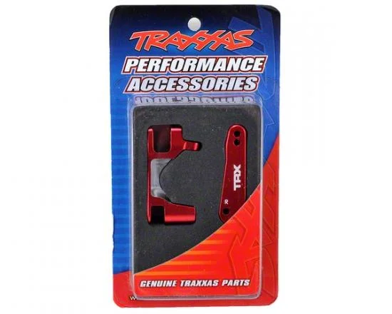 Traxxas 6061-T6 Aluminium Caster Blocks (red-anodized) — image 2 of 2