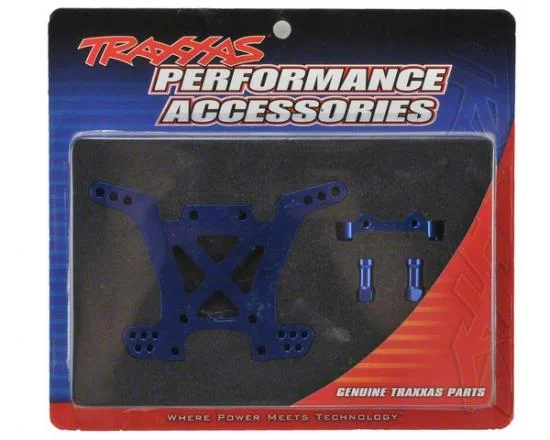 Traxxas 7075-T6 Aluminium Rear Shock Tower (blue-anodized) — image 3 of 3