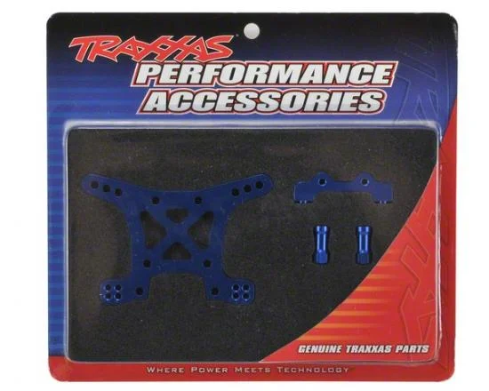 Traxxas 7075-T6 Aluminium Front Shock Tower (blue-anodized) — image 3 of 3