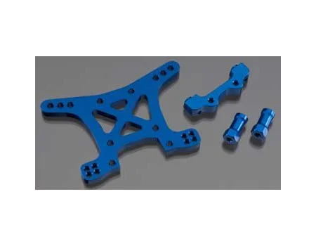 Traxxas 7075-T6 Aluminium Front Shock Tower (blue-anodized) — image 2 of 3