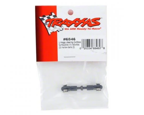 Traxxas Linkage steering (3x20mm turnbuckle) (1)/ rod ends (2)/ hollow balls (2) — image 3 of 3