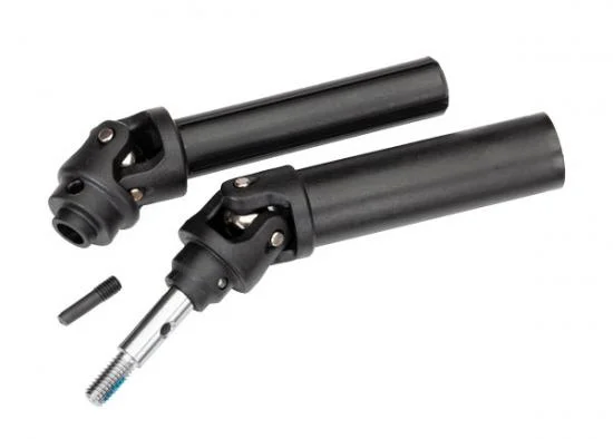 Traxxas Driveshaft assembly front extreme heavy duty (1) (left or right) (fully assembled ready to install)/ screw pin (1) &mdash; image 2 of 2