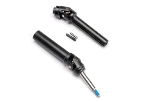 Traxxas Driveshaft assembly rear heavy duty (1) (left or right) (fully assembled ready to install)/ screw pin (1) — image 2 of 3