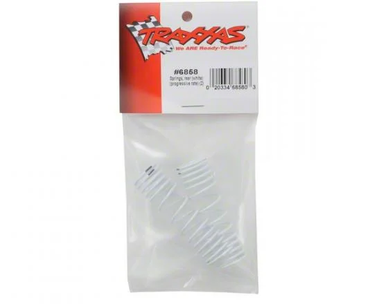 Traxxas Springs rear (white) (progressive rate) (2) — image 3 of 3
