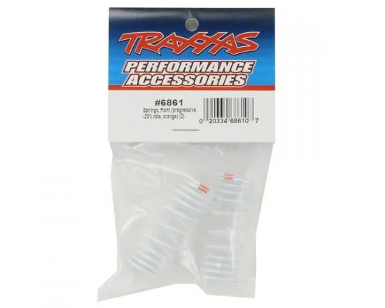 Traxxas Springs front (progressive -20 rate orange) (2) — image 3 of 3