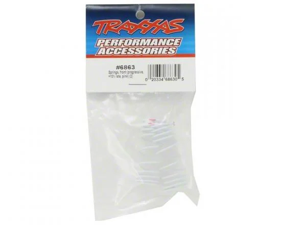 Traxxas Springs front (progressive 10 rate pink) (2) &mdash; image 3 of 3