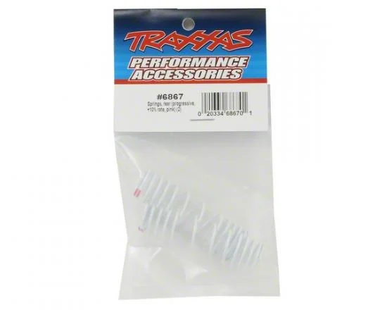 Traxxas Springs rear (progressive 10 rate pink) (2) — image 3 of 3
