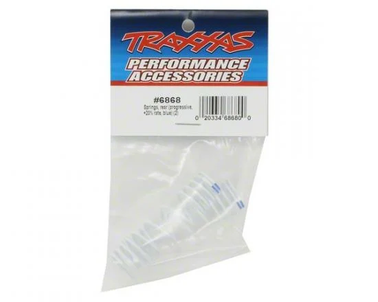 Traxxas Springs rear (progressive 20 rate blue) (2) &mdash; image 3 of 3