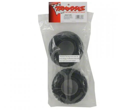 Traxxas Tires Kumho ultra-soft (S1 off-road racing compound) (dual profile 4.3x1.7- 2.2/3.0) (2)/ foam inserts (2) &mdash; image 3 of 3